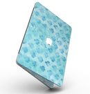 Shabby Chic Blue Watercolor Pattern - MacBook Pro with Retina Display Full-Coverage Skin Kit