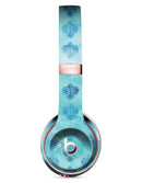 Shabby Chic Blue Watercolor Pattern Full-Body Skin Kit for the Beats by Dre Solo 3 Wireless Headphones