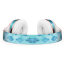 Shabby Chic Blue Watercolor Pattern Full-Body Skin Kit for the Beats by Dre Solo 3 Wireless Headphones