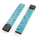 Shabby Chic Blue Watercolor Pattern - Premium Decal Protective Skin-Wrap Sticker compatible with the Juul Labs vaping device