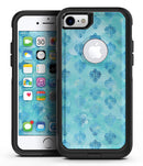 Shabby Chic Blue Watercolor Pattern - iPhone 7 or 8 OtterBox Case & Skin Kits