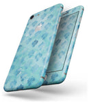 Shabby Chic Blue Watercolor Pattern - Skin-kit for the iPhone 8 or 8 Plus