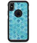 Shabby Chic Blue Watercolor Pattern - iPhone X OtterBox Case & Skin Kits