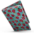 MacBook Pro with Touch Bar Skin Kit - Shabby_Chic_Flowers_over_Aqua_Watercolor_Pattern-MacBook_13_Touch_V6.jpg?