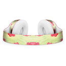 Shabby Chic Flowers over Light Green Watercolor Pattern Full-Body Skin Kit for the Beats by Dre Solo 3 Wireless Headphones