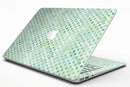 Shabby Chic Green Watercolor Polka Dots - MacBook Air Skin Kit