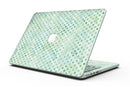 Shabby Chic Green Watercolor Polka Dots - MacBook Pro with Retina Display Full-Coverage Skin Kit