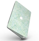 Shabby Chic Green Watercolor Polka Dots - MacBook Pro with Retina Display Full-Coverage Skin Kit