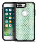Shabby Chic Green Watercolor Polka Dots - iPhone 7 Plus/8 Plus OtterBox Case & Skin Kits