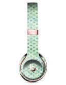 Shabby Chic Green Watercolor Polka Dots Full-Body Skin Kit for the Beats by Dre Solo 3 Wireless Headphones