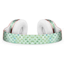 Shabby Chic Green Watercolor Polka Dots Full-Body Skin Kit for the Beats by Dre Solo 3 Wireless Headphones
