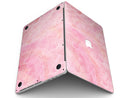 Shabby Chic Pink Watercolor Stripes - MacBook Pro with Retina Display Full-Coverage Skin Kit
