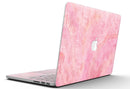 Shabby Chic Pink Watercolor Stripes - MacBook Pro with Retina Display Full-Coverage Skin Kit