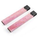 Shabby Chic Pink Watercolor Stripes - Premium Decal Protective Skin-Wrap Sticker compatible with the Juul Labs vaping device