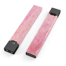 Shabby Chic Pink Watercolor Stripes - Premium Decal Protective Skin-Wrap Sticker compatible with the Juul Labs vaping device
