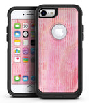 Shabby Chic Pink Watercolor Stripes - iPhone 7 or 8 OtterBox Case & Skin Kits