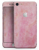 Shabby Chic Pink Watercolor Stripes - Skin-kit for the iPhone 8 or 8 Plus