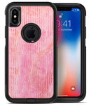 Shabby Chic Pink Watercolor Stripes - iPhone X OtterBox Case & Skin Kits