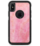 Shabby Chic Pink Watercolor Stripes - iPhone X OtterBox Case & Skin Kits