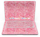 Shabby Chic Pink and Red Watercolor Polka Dots - MacBook Air Skin Kit