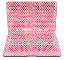 Shabby Chic Pink and Red Watercolor Polka Dots - MacBook Air Skin Kit