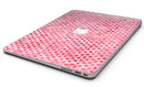 Shabby Chic Pink and Red Watercolor Polka Dots - MacBook Air Skin Kit