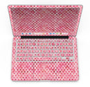 Shabby Chic Pink and Red Watercolor Polka Dots - MacBook Pro with Retina Display Full-Coverage Skin Kit