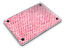 Shabby Chic Pink and Red Watercolor Polka Dots - MacBook Pro with Retina Display Full-Coverage Skin Kit