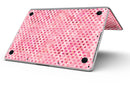 Shabby Chic Pink and Red Watercolor Polka Dots - MacBook Pro with Retina Display Full-Coverage Skin Kit