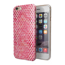Shabby Chic Pink and Red Watercolor Polka Dots iPhone 6/6s or 6/6s Plus 2-Piece Hybrid INK-Fuzed Case