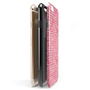Shabby Chic Pink and Red Watercolor Polka Dots iPhone 6/6s or 6/6s Plus 2-Piece Hybrid INK-Fuzed Case