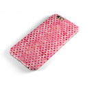 Shabby Chic Pink and Red Watercolor Polka Dots iPhone 6/6s or 6/6s Plus 2-Piece Hybrid INK-Fuzed Case