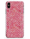 Shabby Chic Pink and Red Watercolor Polka Dots - iPhone X Clipit Case