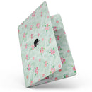 MacBook Pro with Touch Bar Skin Kit - Shabby_Chic_Watercolor_Holly_Pattern_V2-MacBook_13_Touch_V7.jpg?