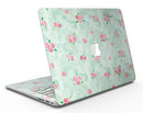Shabby Chic Watercolor Holly Pattern V2 - MacBook Air Skin Kit