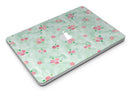 Shabby Chic Watercolor Holly Pattern V2 - MacBook Air Skin Kit