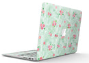 Shabby Chic Watercolor Holly Pattern V2 - MacBook Air Skin Kit
