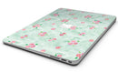 Shabby Chic Watercolor Holly Pattern V2 - MacBook Air Skin Kit