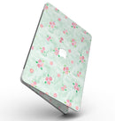 Shabby Chic Watercolor Holly Pattern V2 - MacBook Pro with Retina Display Full-Coverage Skin Kit
