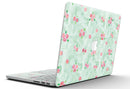 Shabby Chic Watercolor Holly Pattern V2 - MacBook Pro with Retina Display Full-Coverage Skin Kit