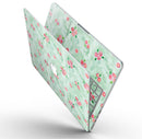 Shabby Chic Watercolor Holly Pattern V2 - MacBook Pro with Retina Display Full-Coverage Skin Kit