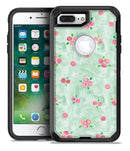Shabby Chic Watercolor Holly Pattern V2 - iPhone 7 Plus/8 Plus OtterBox Case & Skin Kits
