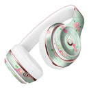 Shabby Chic Watercolor Holly Pattern V2 Full-Body Skin Kit for the Beats by Dre Solo 3 Wireless Headphones