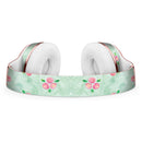 Shabby Chic Watercolor Holly Pattern V2 Full-Body Skin Kit for the Beats by Dre Solo 3 Wireless Headphones