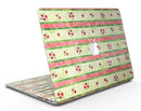 Shabby Chic Watercolor Holly Patttern - MacBook Air Skin Kit
