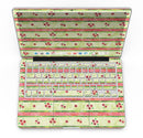 Shabby Chic Watercolor Holly Patttern - MacBook Pro with Retina Display Full-Coverage Skin Kit