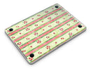 Shabby Chic Watercolor Holly Patttern - MacBook Pro with Retina Display Full-Coverage Skin Kit