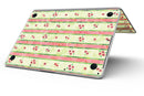 Shabby Chic Watercolor Holly Patttern - MacBook Pro with Retina Display Full-Coverage Skin Kit
