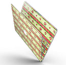 Shabby Chic Watercolor Holly Patttern - MacBook Pro with Retina Display Full-Coverage Skin Kit