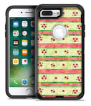 Shabby Chic Watercolor Holly Patttern - iPhone 7 Plus/8 Plus OtterBox Case & Skin Kits